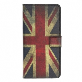 Folio Deksel Til iPhone 12 Mini Englands Flagg