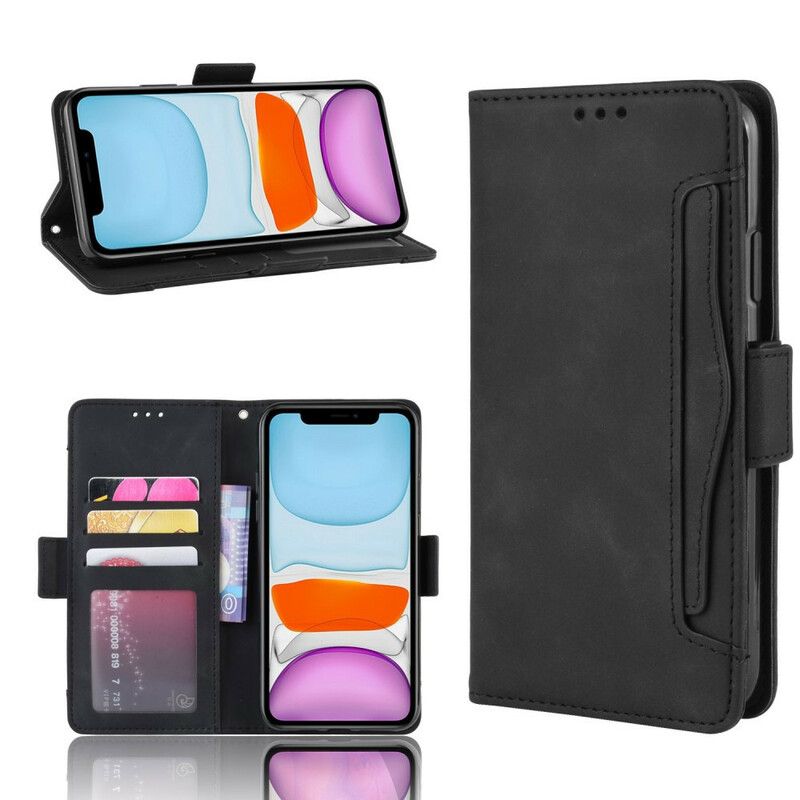 Folio Deksel Til iPhone 12 Mini Førsteklasses Multikort