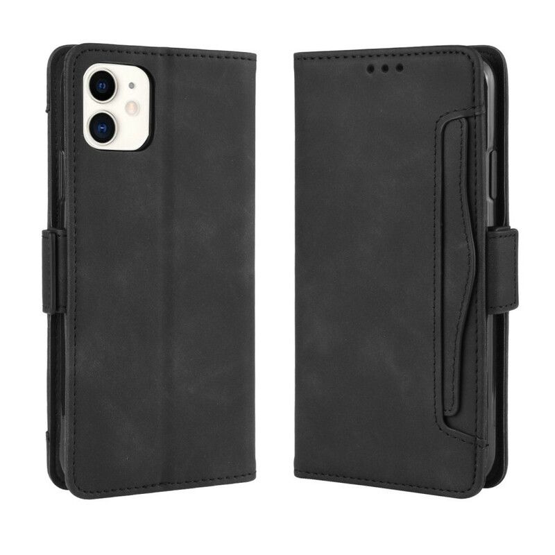 Folio Deksel Til iPhone 12 Mini Førsteklasses Multikort