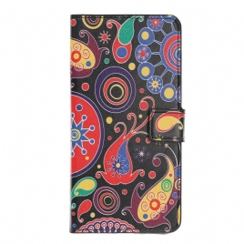 Folio Deksel Til iPhone 12 Mini Galaxy Design