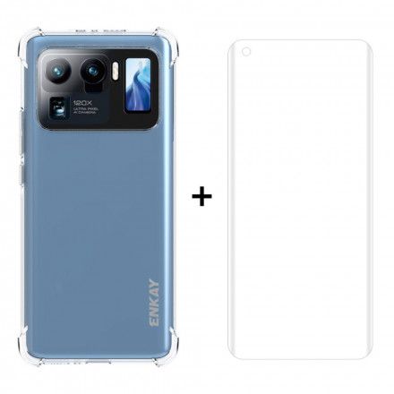 Deksel Til Xiaomi Mi 11 Ultra Combo Og Enkay Herdet Glass