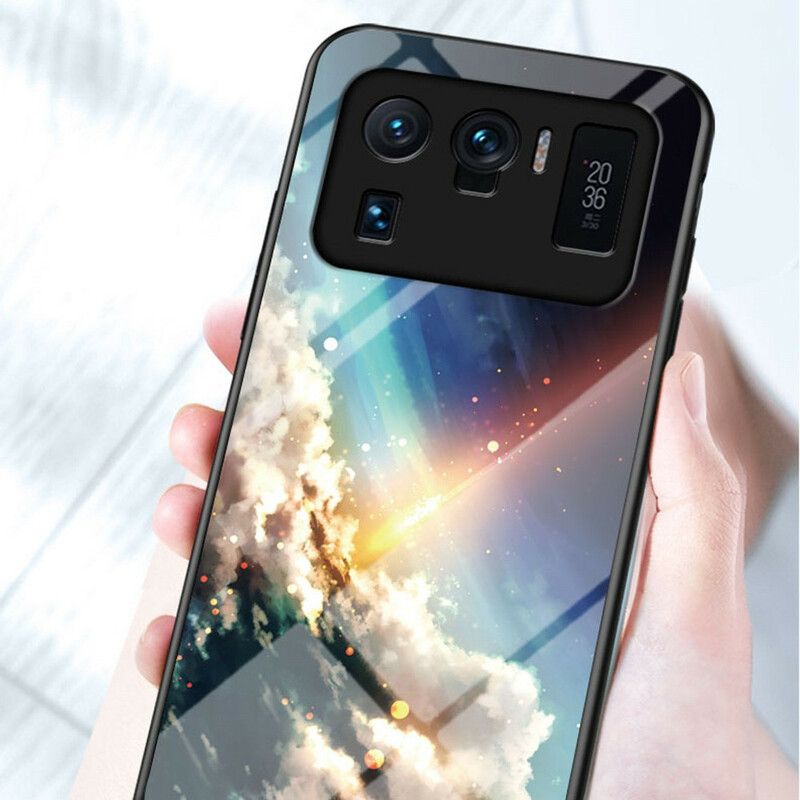 Deksel Til Xiaomi Mi 11 Ultra Premum Farger Herdet Glass