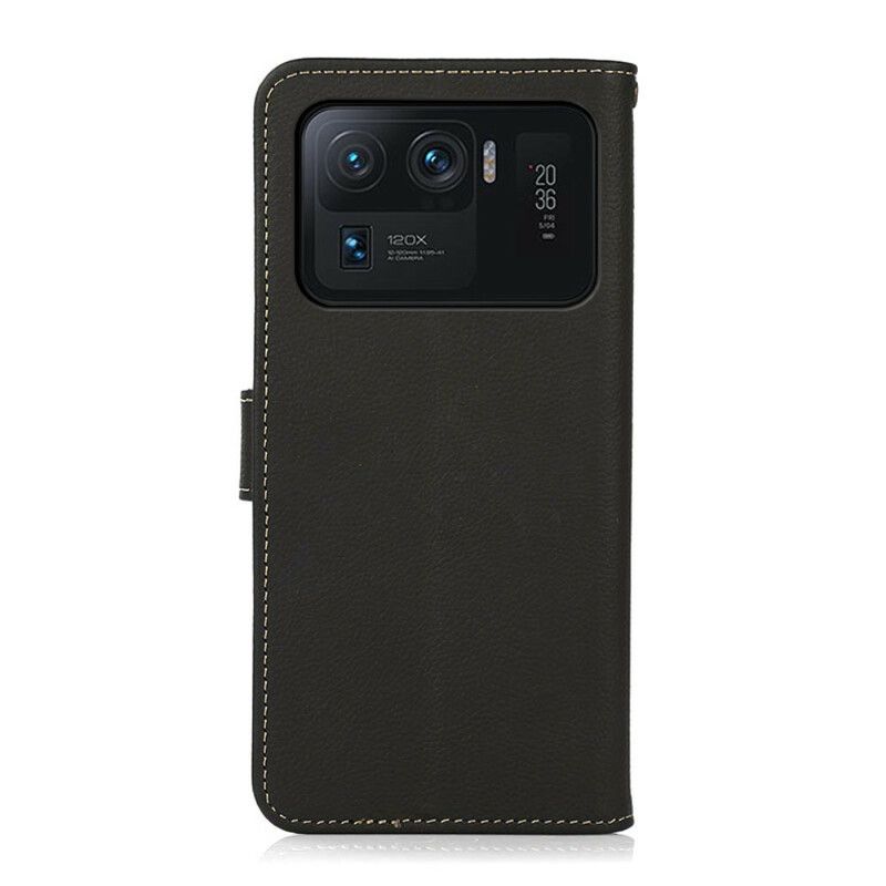 Lærdeksel Til Xiaomi Mi 11 Ultra Ekte Skinn Khazneh Rfid