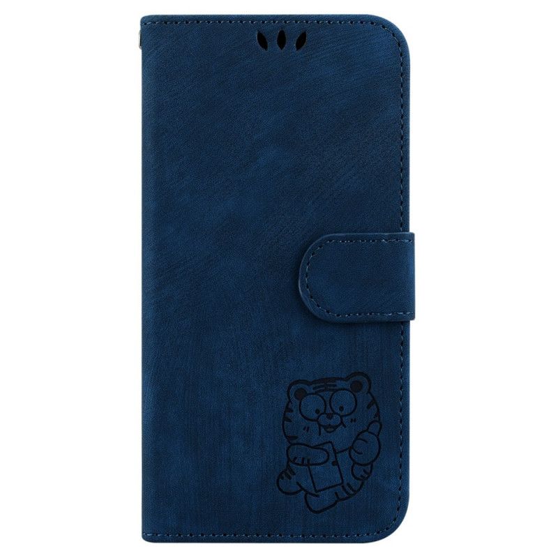 Folio Deksel Realme 12 / 12x 5g Søt Tiger