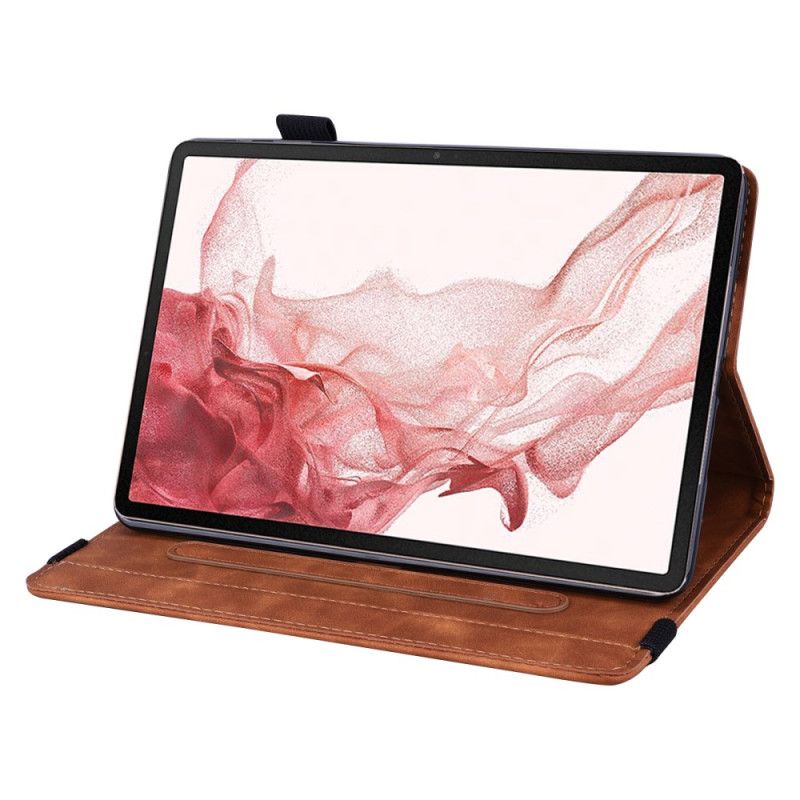 Case Etui Samsung Galaxy Tab S9 Fe Plus Mobildeksel Blomstermønster