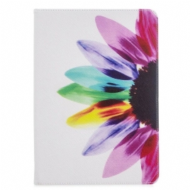 Etui Til iPad 10.2" (2020) (2019) / Air 10.5" / Pro 10.5" Blomstermaleri