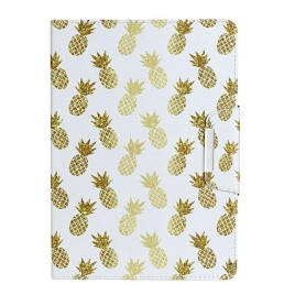 Folio Deksel Til iPad 10.2" (2020) (2019) / Air 10.5" / Pro 10.5" Ananas