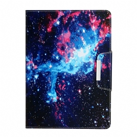 Lærdeksel Til iPad 10.2" (2020) (2019) / Air 10.5" / Pro 10.5" Kosmisk Himmel