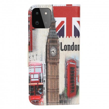 Folio Deksel Til Samsung Galaxy A22 5G London Life