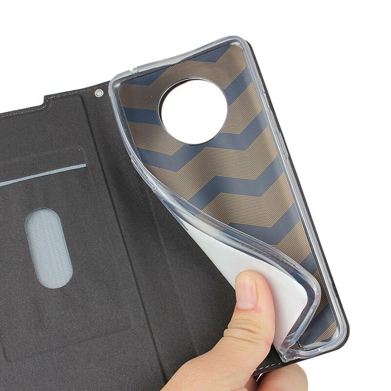 Beskyttelse Deksel Til OnePlus 7T Folio Deksel Ultrafinhet