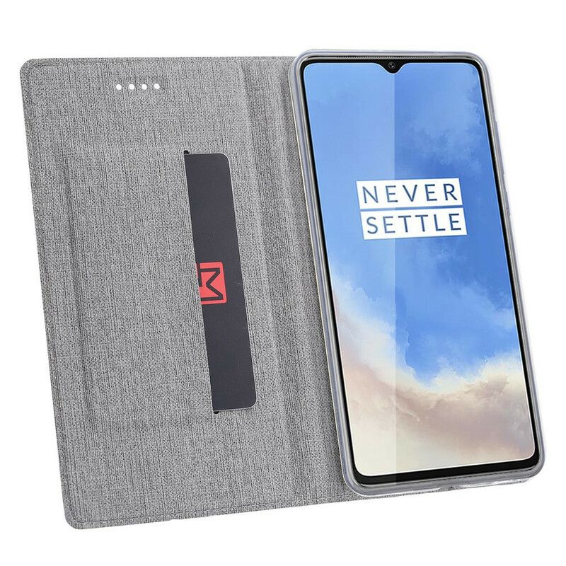 Beskyttelse Deksel Til OnePlus 7T Folio Deksel Vili Dmx Teksturert