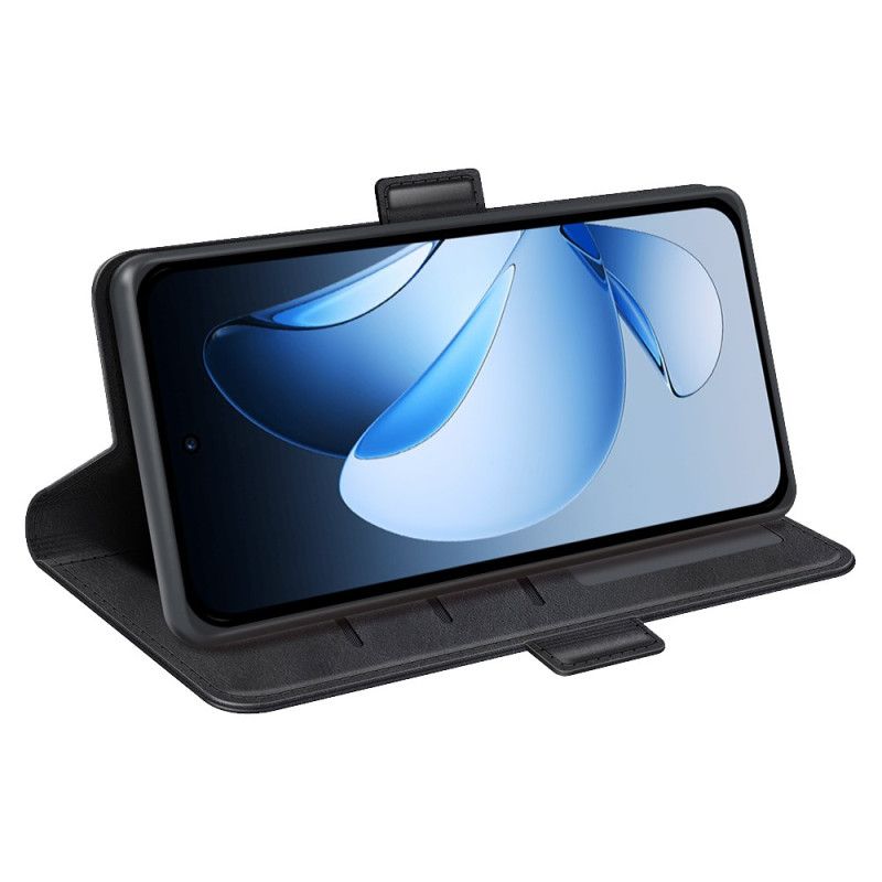 Folio Deksel Oppo Reno 13 5g Dobbel Lås Beskyttelse Deksel