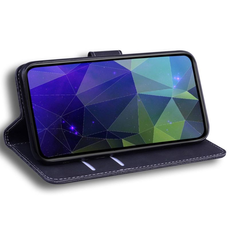 Folio Deksel Oppo Reno 13 5g Semsket Skinnstil