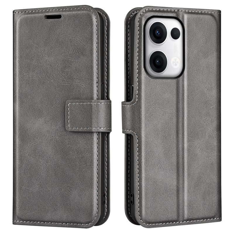 Folio Deksel Oppo Reno 13 5g Skinnstil