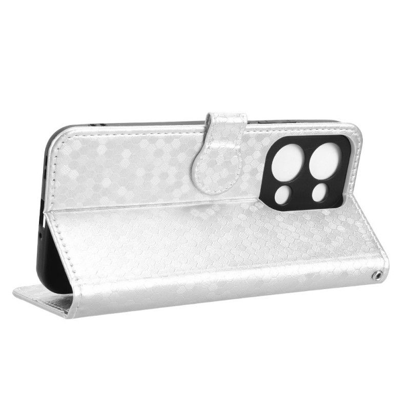 Lærdeksel Folio Deksel Oppo Reno 13 5g Glitterprikker