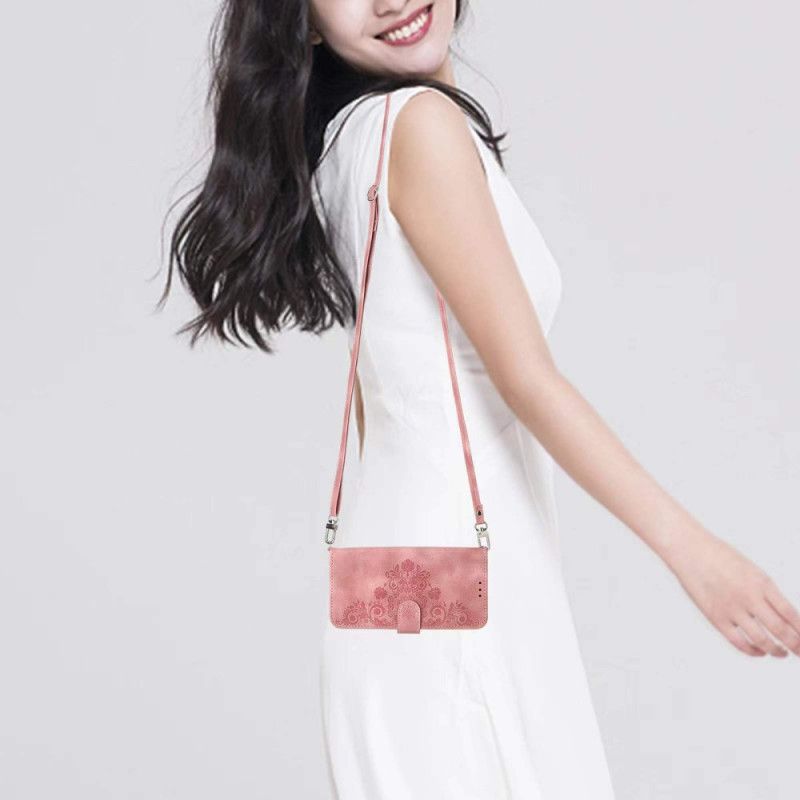 Lærdeksel Folio Deksel Oppo Reno 13 5g Mobildeksel Lommebok Med Mandalamønster