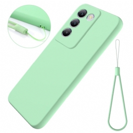 Deksel Vivo V40 Se 5g Flytende Silikon Med Stropp