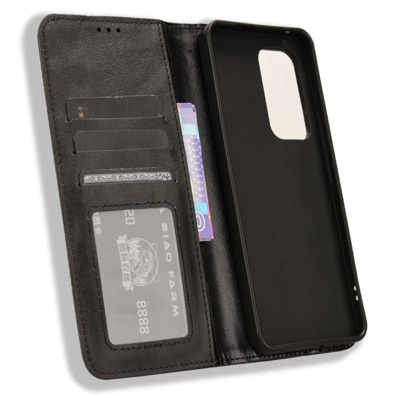 Folio Deksel Til Vivo V40 Se 5g Vintage Kant