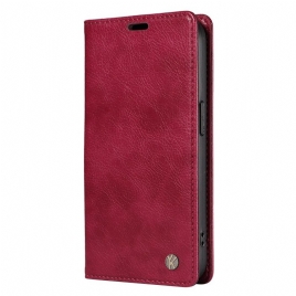 Folio Deksel Vivo V40 Se 5g Vintage Stil Yikatu