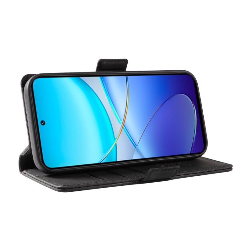 Lærdeksel Folio Deksel Vivo V40 Se 5g Mobildeksel Yikatu Semsket Skinn Effekt