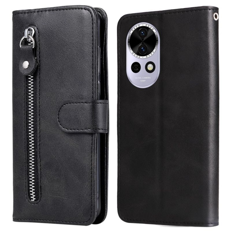 Folio Deksel Til Huawei Nova 13 Glidelåslomme