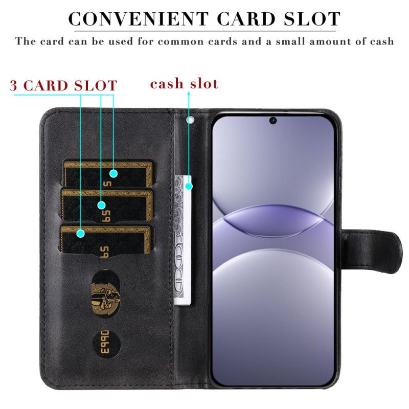 Folio Deksel Til Huawei Nova 13 Glidelåslomme