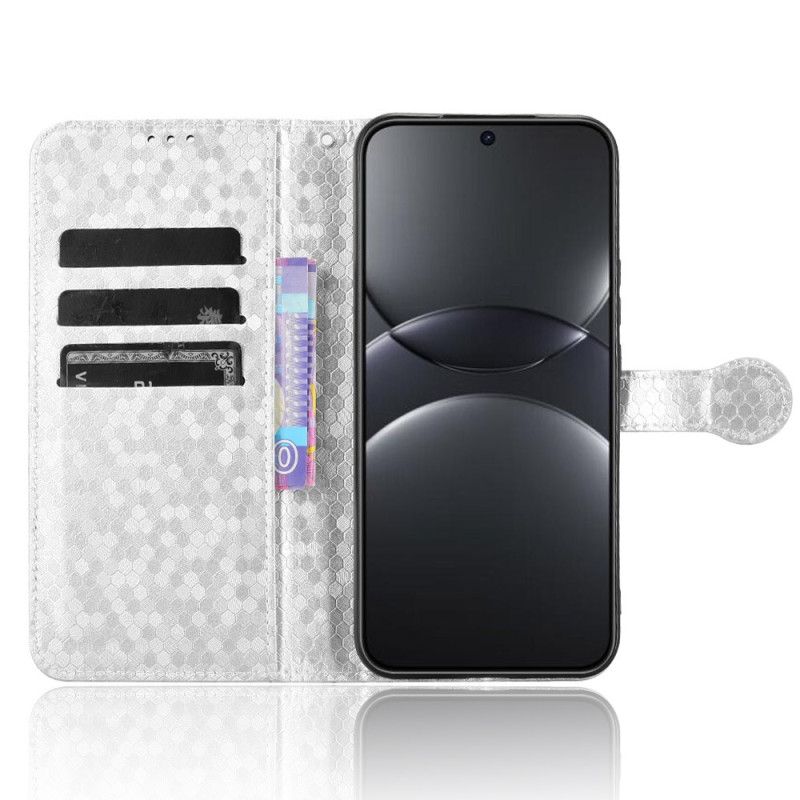 Lærdeksel Folio Deksel Huawei Nova 13 Skinnende