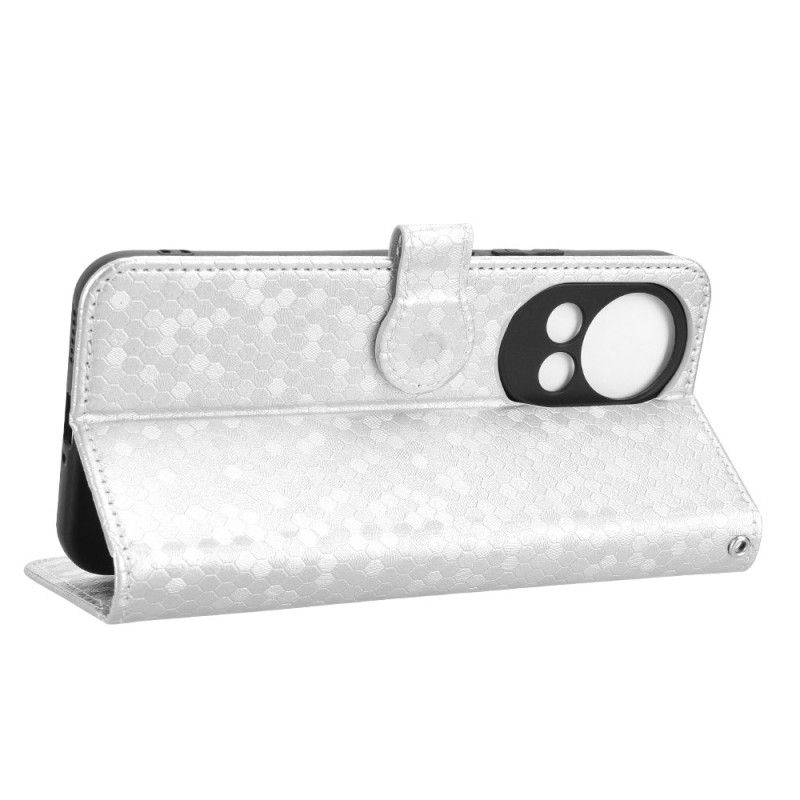 Lærdeksel Folio Deksel Huawei Nova 13 Skinnende