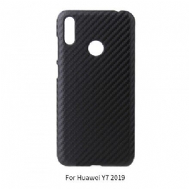 Deksel Til Huawei Y6 2019 / Honor 8A Karbonfiber