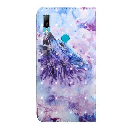 Folio Deksel Til Huawei Y6 2019 / Honor 8A Akvarellulv