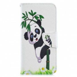 Folio Deksel Til Huawei Y6 2019 / Honor 8A Panda På Bambus