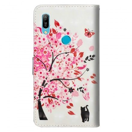 Folio Deksel Til Huawei Y6 2019 / Honor 8A Rosa Tre