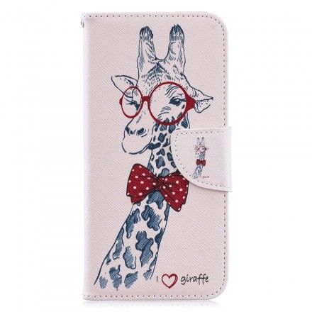 Lærdeksel Til Huawei Y6 2019 / Honor 8A Nerdete Giraff