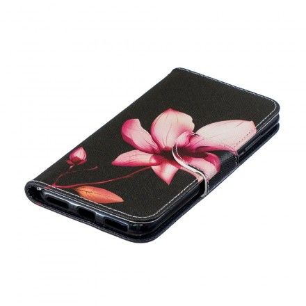 Lærdeksel Til Huawei Y6 2019 / Honor 8A Rosa Blomst