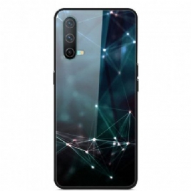 Mobildeksel Til OnePlus Nord CE 5G Abstrakte Farger Herdet Glass