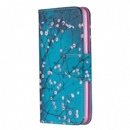Folio Deksel Til Huawei P Smart Plus 2019 Blomstrende Tre