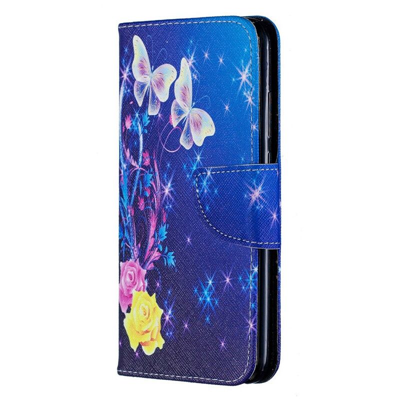 Folio Deksel Til Huawei P Smart Plus 2019 Utrolige Sommerfugler