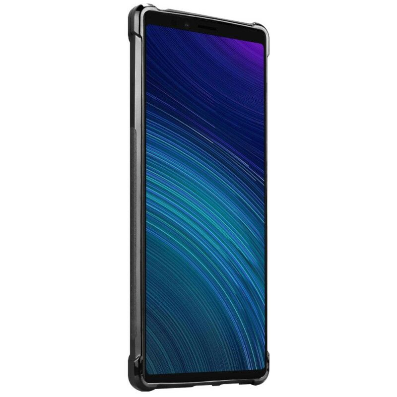 Mobildeksel Til Sony Xperia 1 Imak Vega-serien Børstet Karbonfiber