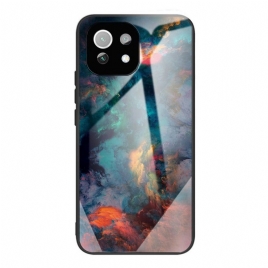 Deksel Til Xiaomi Mi 11 Lite 5G NE / Mi 11 Lite 4G / 5G Himmelherdet Glass