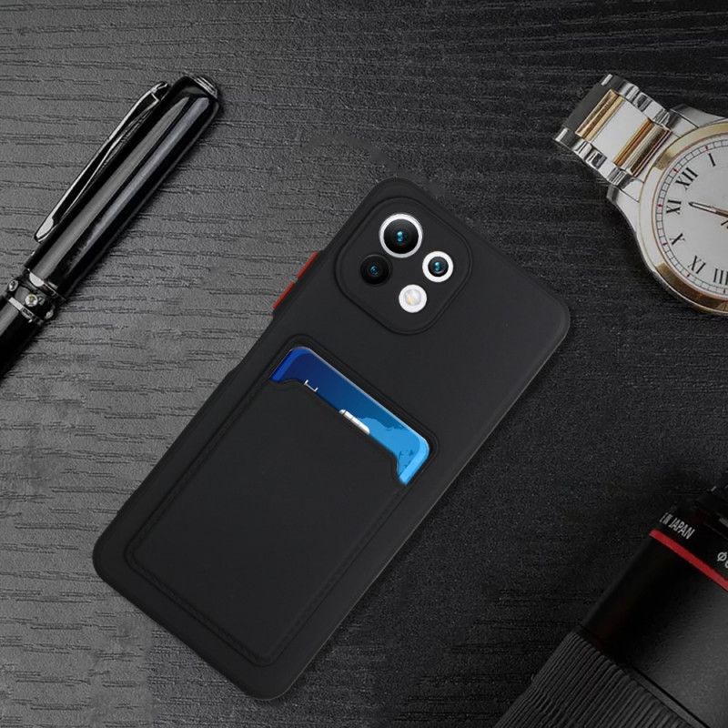 Deksel Til Xiaomi Mi 11 Lite 5G NE / Mi 11 Lite 4G / 5G Silikonkortholder