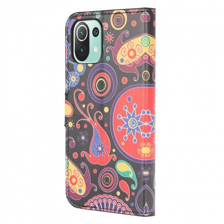 Folio Deksel Til Xiaomi Mi 11 Lite 5G NE / Mi 11 Lite 4G / 5G Galaxy Design