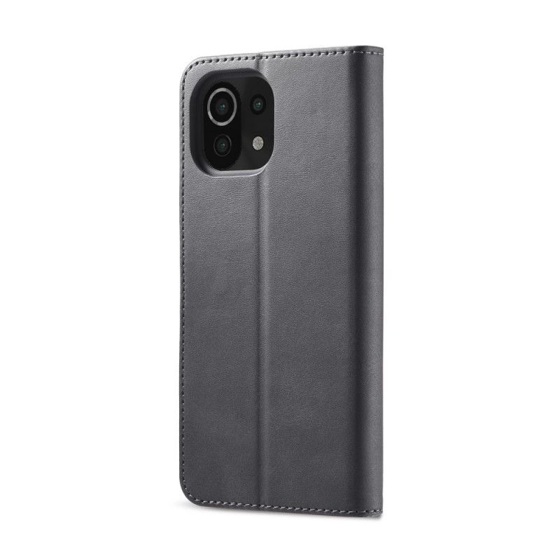 Folio Deksel Til Xiaomi Mi 11 Lite 5G NE / Mi 11 Lite 4G / 5G Lc.imeeke Skinneffekt