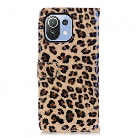 Folio Deksel Til Xiaomi Mi 11 Lite 5G NE / Mi 11 Lite 4G / 5G Leopard