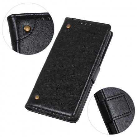 Folio Deksel Til Xiaomi Mi 11 Lite 5G NE / Mi 11 Lite 4G / 5G Nappa Skinnstil