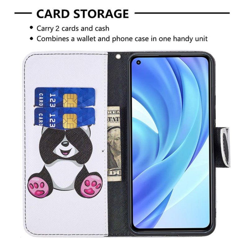 Folio Deksel Til Xiaomi Mi 11 Lite 5G NE / Mi 11 Lite 4G / 5G Panda Moro