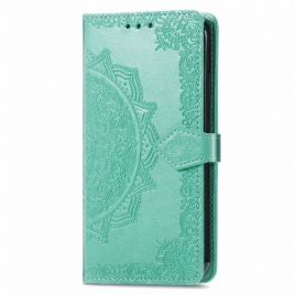 Folio Deksel Google Pixel 9 Pro Xl Barokk Mandala Med Stropp