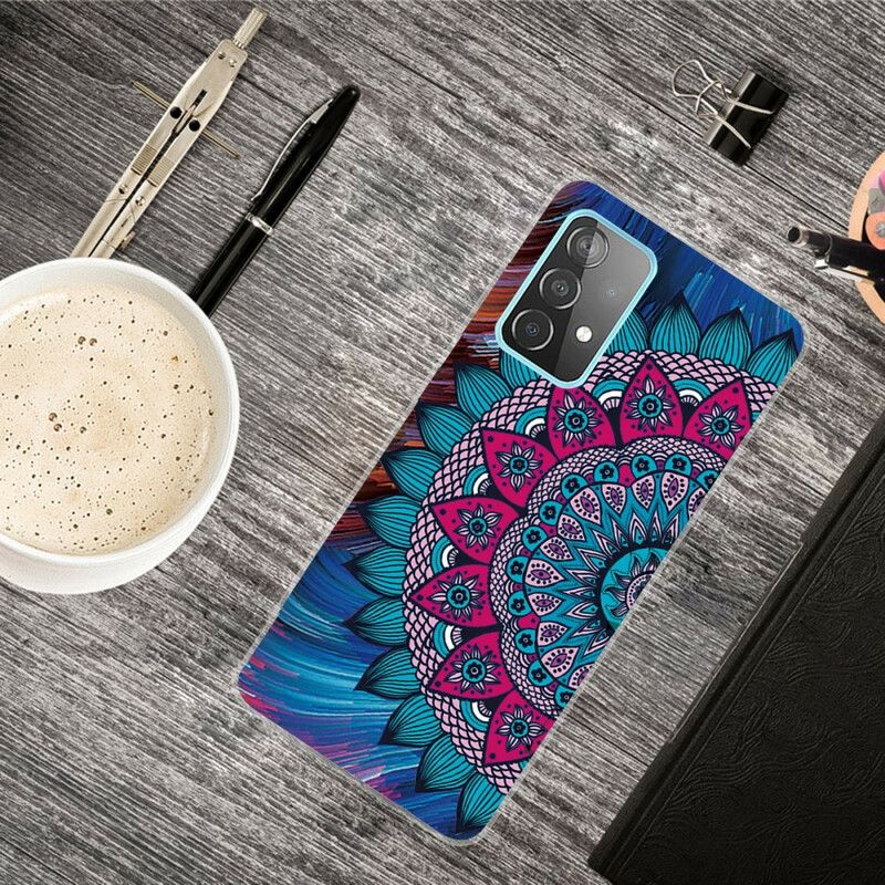 Deksel Til Samsung Galaxy A72 4G / 5G Fargerik Mandala