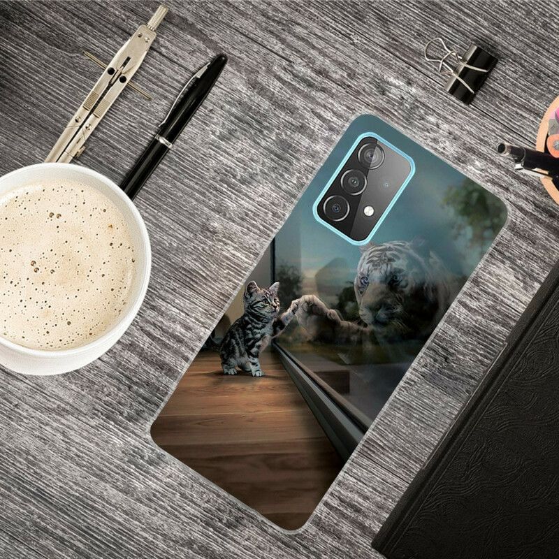 Deksel Til Samsung Galaxy A72 4G / 5G Kattungedrøm