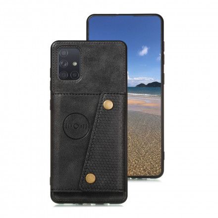 Deksel Til Samsung Galaxy A72 4G / 5G Lommebok Snap-lommebok