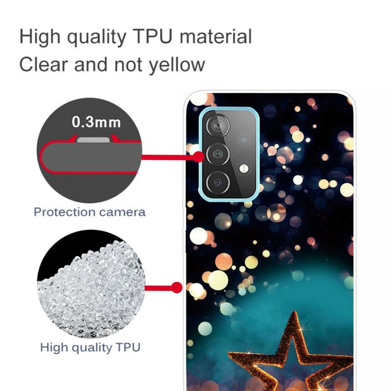 Deksel Til Samsung Galaxy A72 4G / 5G Star Flex